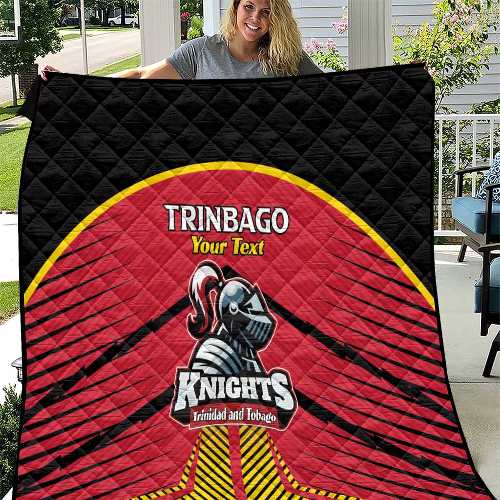 Custom Trinidad and Tobago Cricket Quilt Wave Yuh Flag - Trinbago Strong