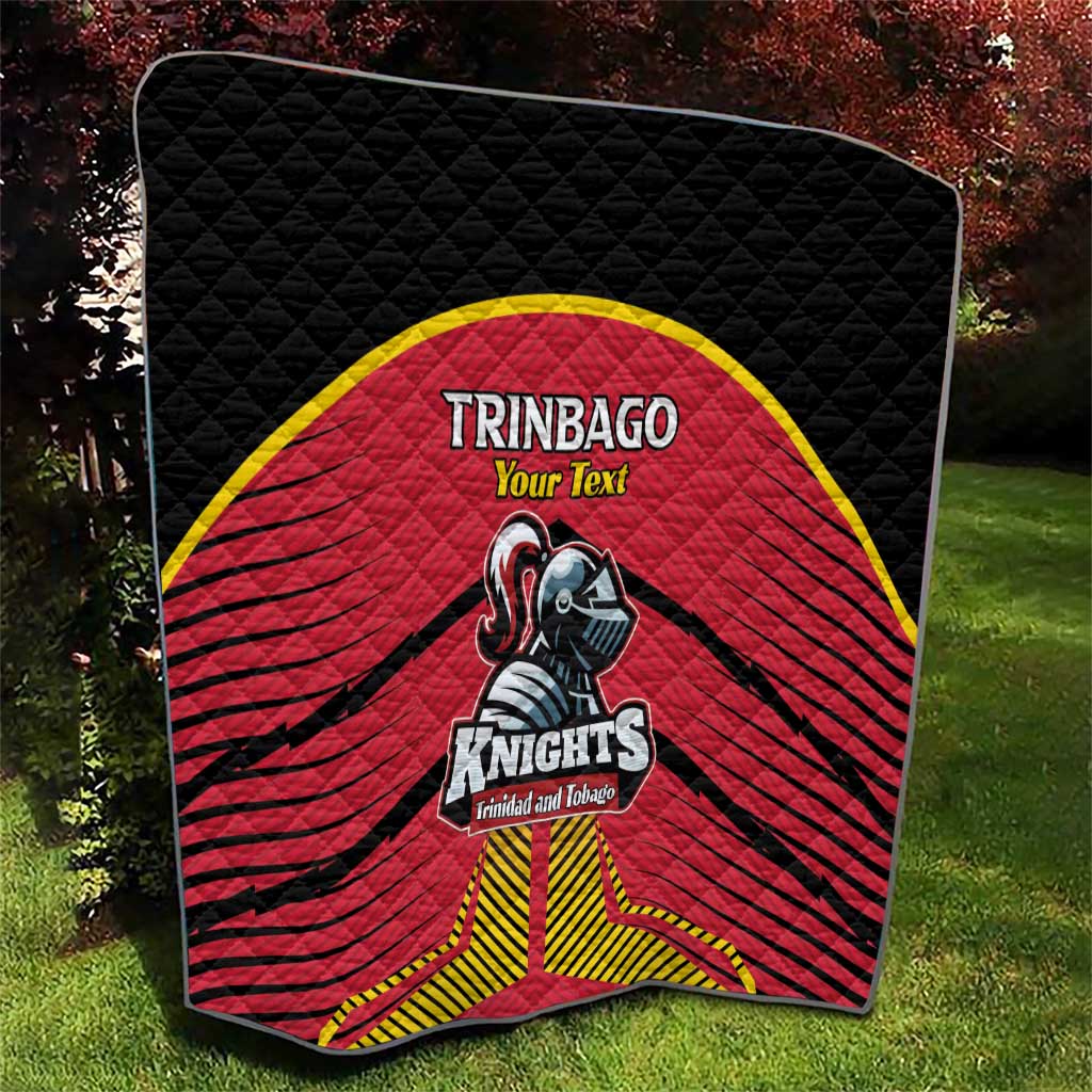 Custom Trinidad and Tobago Cricket Quilt Wave Yuh Flag - Trinbago Strong