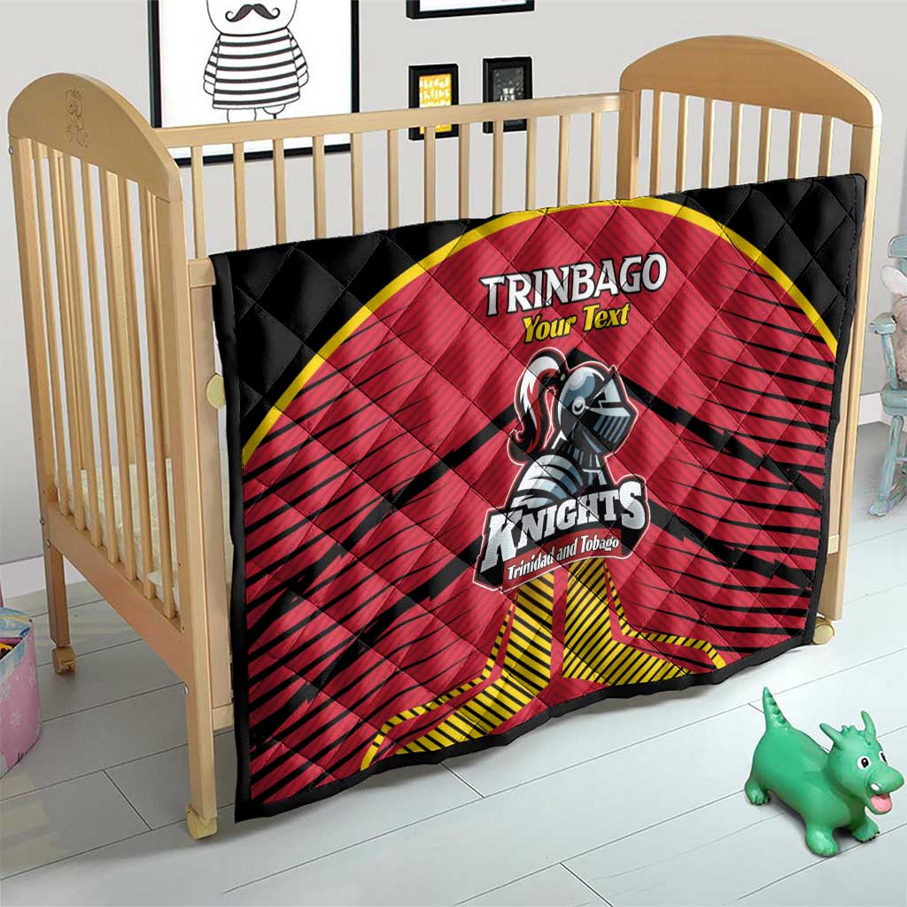Custom Trinidad and Tobago Cricket Quilt Wave Yuh Flag - Trinbago Strong