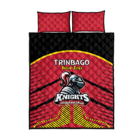 Custom Trinidad and Tobago Cricket Quilt Bed Set Wave Yuh Flag - Trinbago Strong