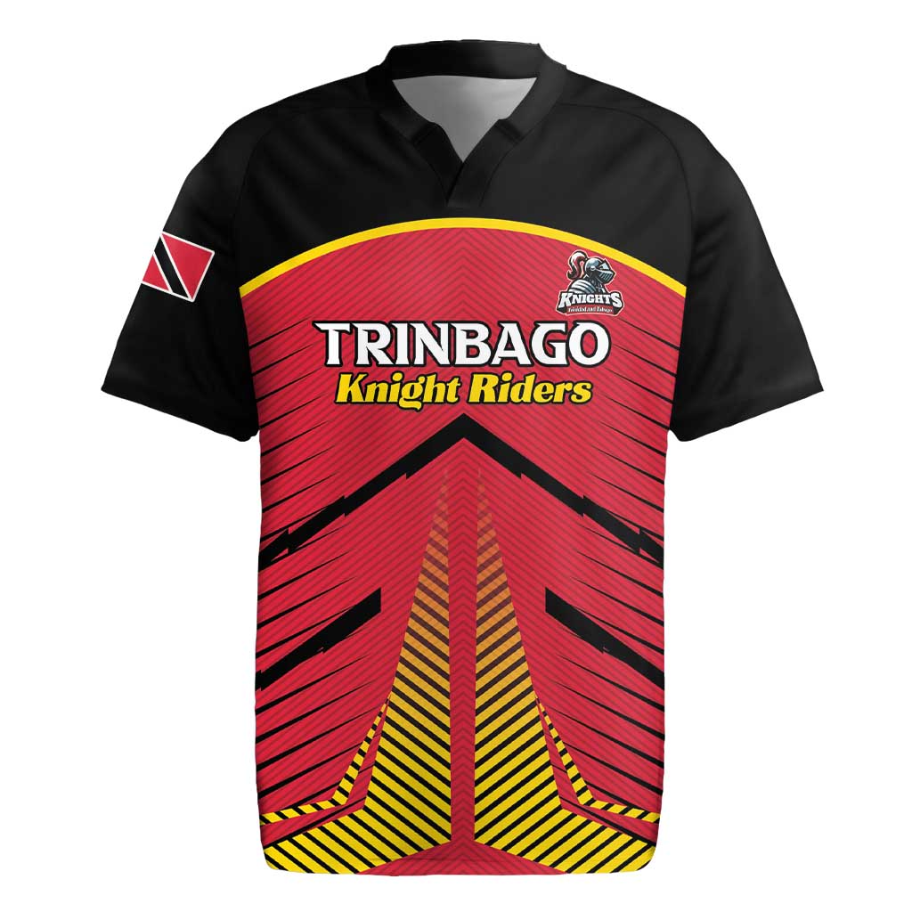 Custom Trinidad and Tobago Cricket Rugby Jersey Wave Yuh Flag - Trinbago Strong