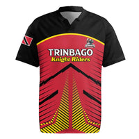 Custom Trinidad and Tobago Cricket Rugby Jersey Wave Yuh Flag - Trinbago Strong