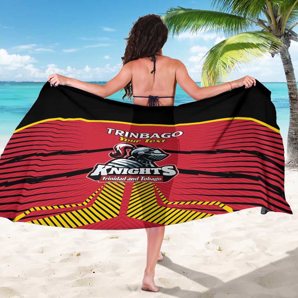 Custom Trinidad and Tobago Cricket Sarong Wave Yuh Flag - Trinbago Strong
