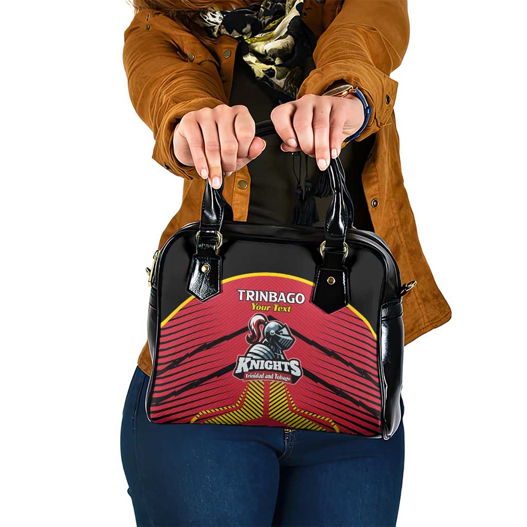 Custom Trinidad and Tobago Cricket Shoulder Handbag Wave Yuh Flag - Trinbago Strong