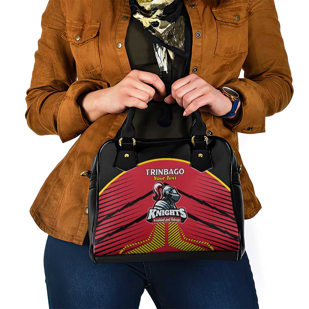 Custom Trinidad and Tobago Cricket Shoulder Handbag Wave Yuh Flag - Trinbago Strong