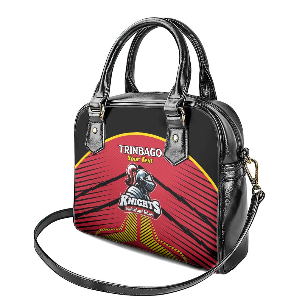 Custom Trinidad and Tobago Cricket Shoulder Handbag Wave Yuh Flag - Trinbago Strong