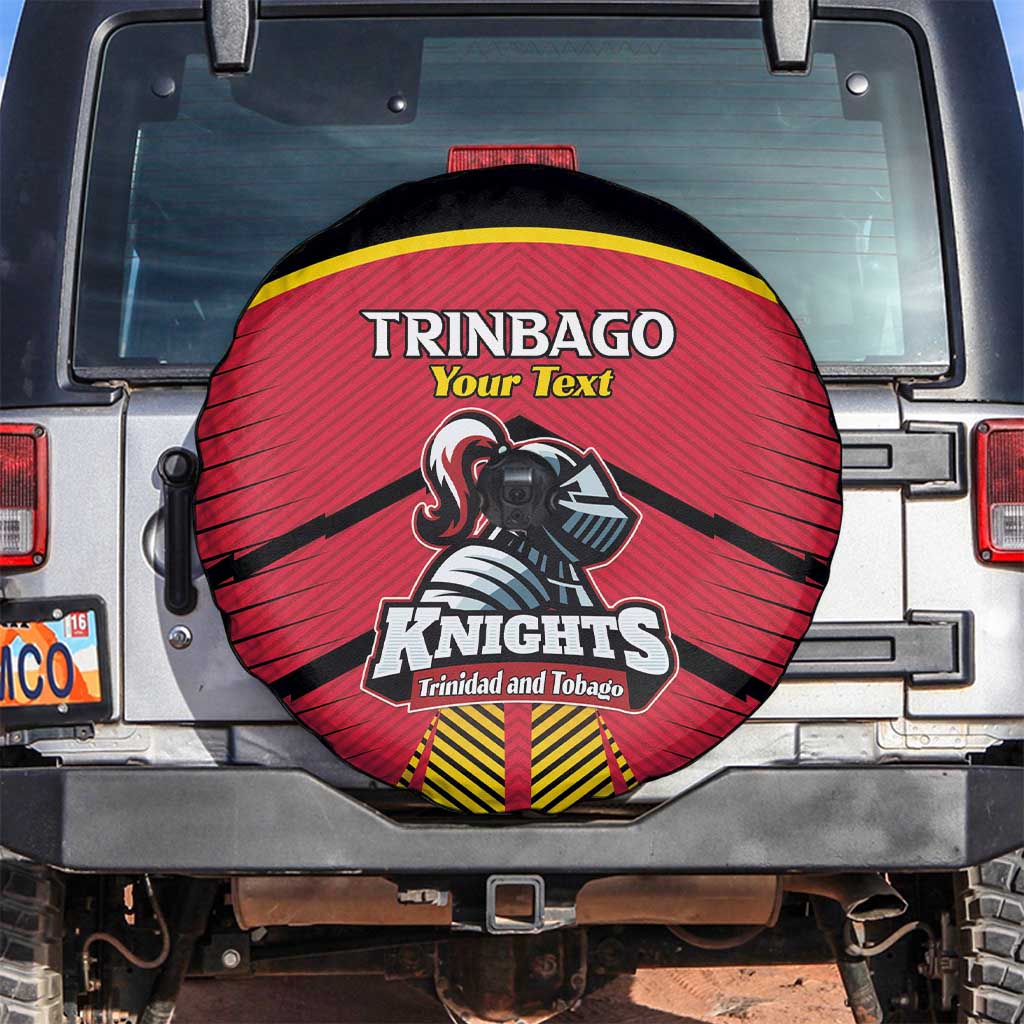 Custom Trinidad and Tobago Cricket Spare Tire Cover Wave Yuh Flag - Trinbago Strong