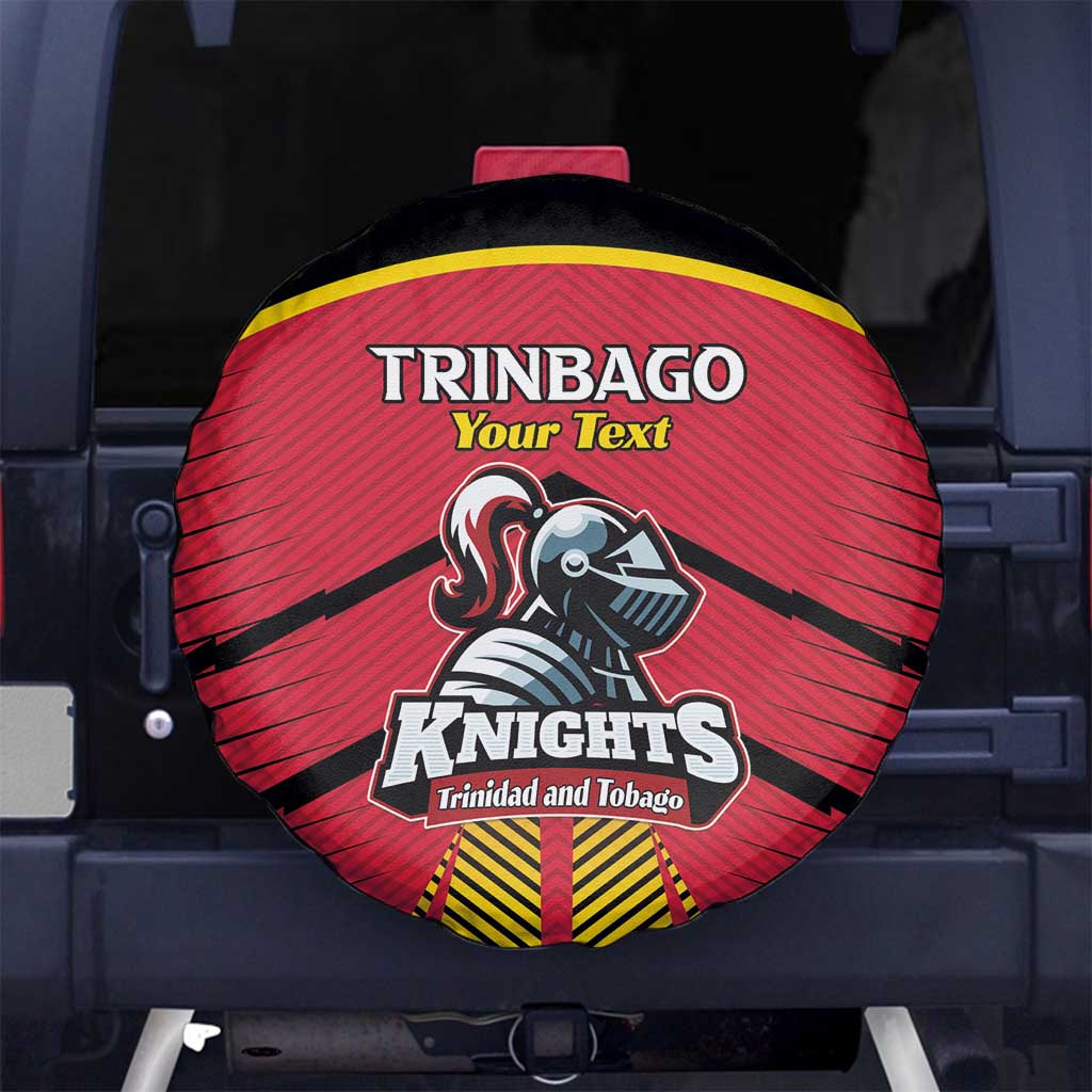 Custom Trinidad and Tobago Cricket Spare Tire Cover Wave Yuh Flag - Trinbago Strong