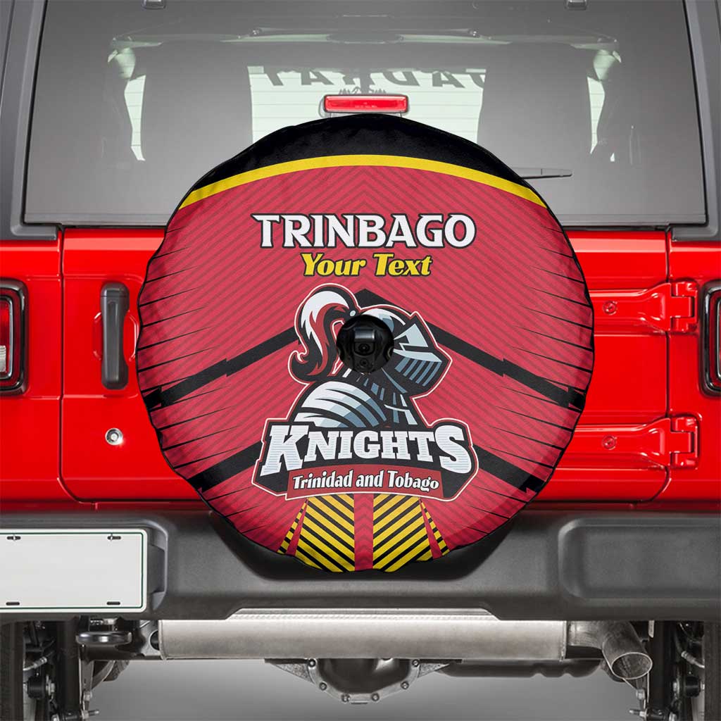 Custom Trinidad and Tobago Cricket Spare Tire Cover Wave Yuh Flag - Trinbago Strong