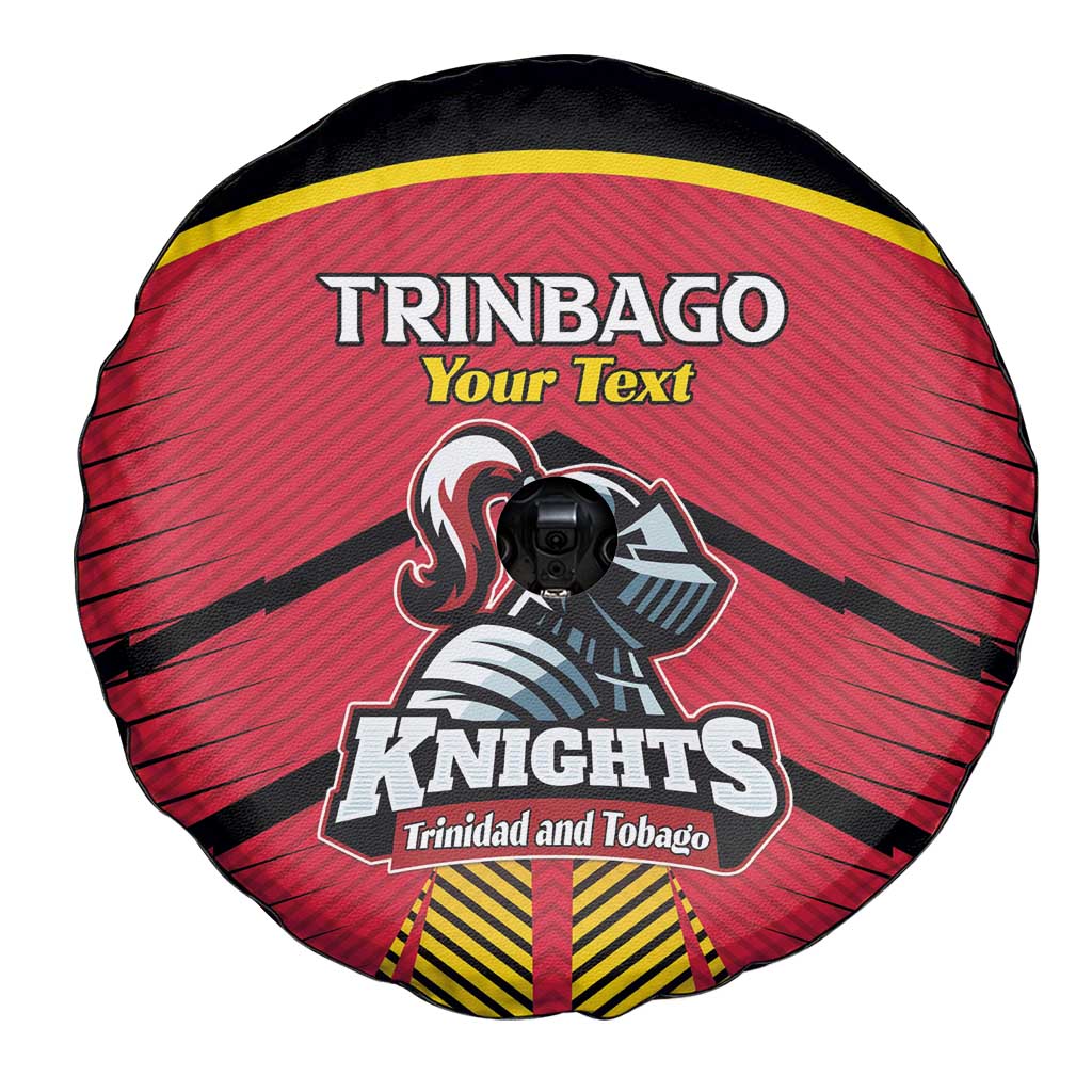 Custom Trinidad and Tobago Cricket Spare Tire Cover Wave Yuh Flag - Trinbago Strong