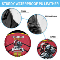 Custom Trinidad and Tobago Cricket Spare Tire Cover Wave Yuh Flag - Trinbago Strong