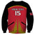 Custom Trinidad and Tobago Cricket Sweatshirt Wave Yuh Flag - Trinbago Strong