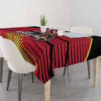 Custom Trinidad and Tobago Cricket Tablecloth Wave Yuh Flag - Trinbago Strong