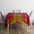 Custom Trinidad and Tobago Cricket Tablecloth Wave Yuh Flag - Trinbago Strong