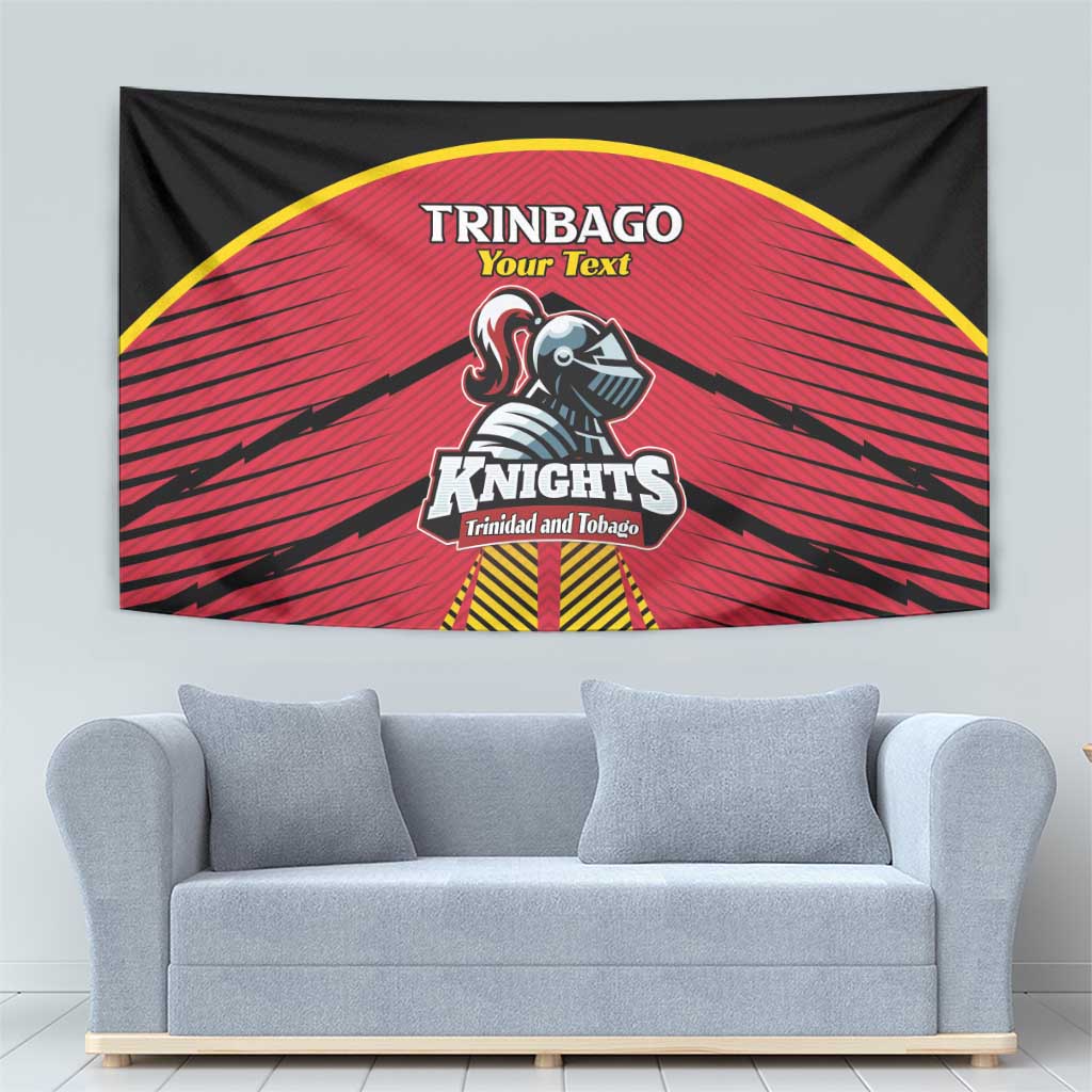 Custom Trinidad and Tobago Cricket Tapestry Wave Yuh Flag - Trinbago Strong