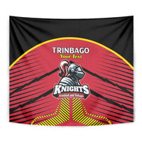 Custom Trinidad and Tobago Cricket Tapestry Wave Yuh Flag - Trinbago Strong