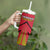 Custom Trinidad and Tobago Cricket Tumbler With Handle Wave Yuh Flag - Trinbago Strong