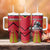 Custom Trinidad and Tobago Cricket Tumbler With Handle Wave Yuh Flag - Trinbago Strong