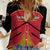 Custom Trinidad and Tobago Cricket Women Casual Shirt Wave Yuh Flag - Trinbago Strong