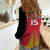 Custom Trinidad and Tobago Cricket Women Casual Shirt Wave Yuh Flag - Trinbago Strong