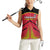 Custom Trinidad and Tobago Cricket Women Sleeveless Polo Shirt Wave Yuh Flag - Trinbago Strong