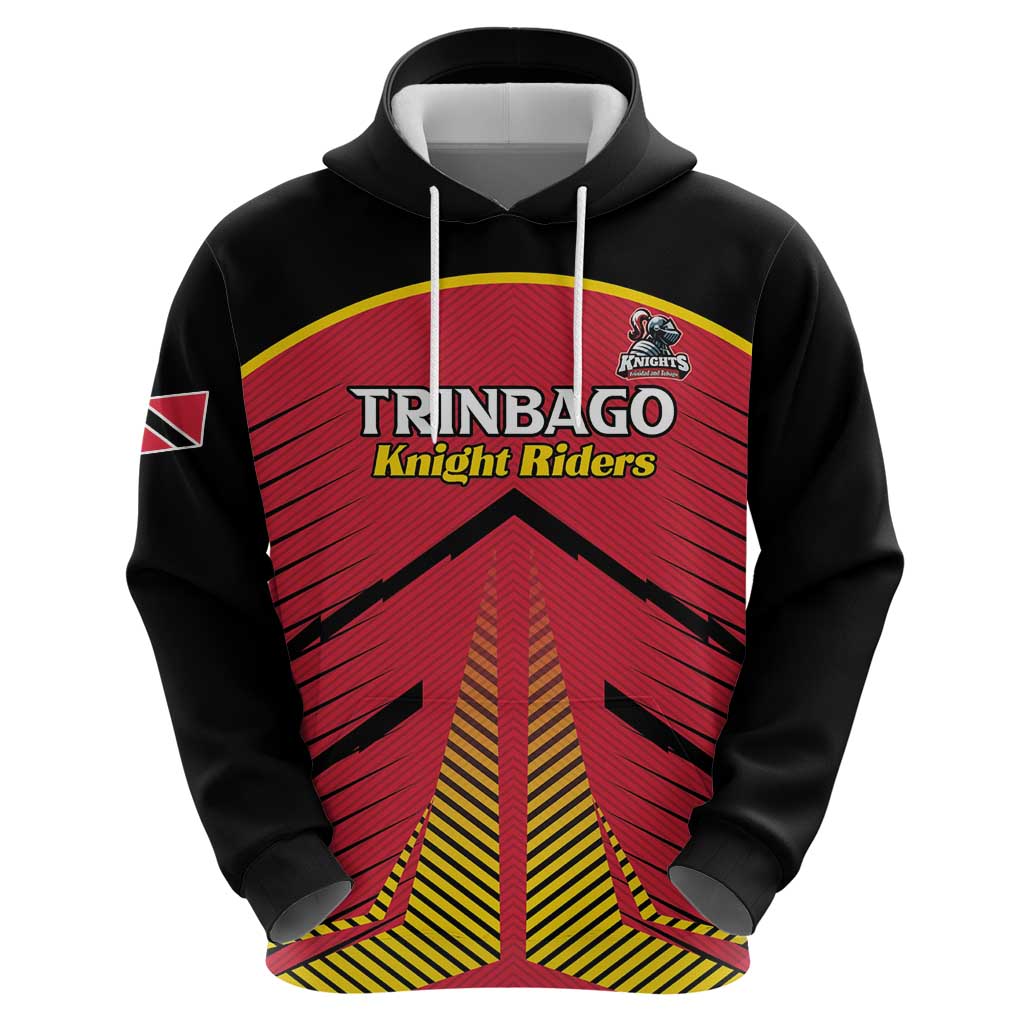 Custom Trinidad and Tobago Cricket Zip Hoodie Wave Yuh Flag - Trinbago Strong
