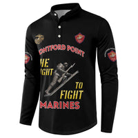 Montford Point Marines Button Sweatshirt The Right To Fight - Black - Wonder Print Shop
