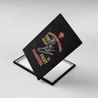 Montford Point Marines Canvas Wall Art The Right To Fight - Black - Wonder Print Shop