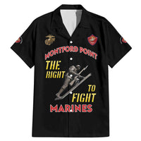 Montford Point Marines Family Matching Mermaid Dress and Hawaiian Shirt The Right To Fight - Black - Wonder Print Shop