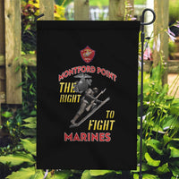 Montford Point Marines Garden Flag The Right To Fight - Black - Wonder Print Shop