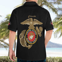 Montford Point Marines Hawaiian Shirt The Right To Fight - Black - Wonder Print Shop
