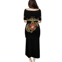 Montford Point Marines Puletasi The Right To Fight - Black - Wonder Print Shop