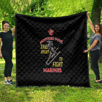 Montford Point Marines Quilt The Right To Fight - Black - Wonder Print Shop