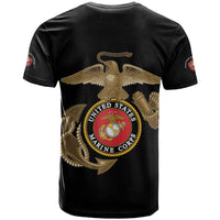 Montford Point Marines T Shirt The Right To Fight - Black - Wonder Print Shop