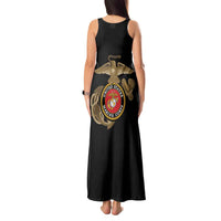 Montford Point Marines Tank Maxi Dress The Right To Fight - Black - Wonder Print Shop