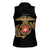 Montford Point Marines Women Sleeveless Polo Shirt The Right To Fight - Black - Wonder Print Shop