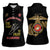 Montford Point Marines Women Sleeveless Polo Shirt The Right To Fight - Black - Wonder Print Shop