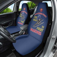 Montford Point Marines Car Seat Cover The Right To Fight - Blue - Wonder Print Shop