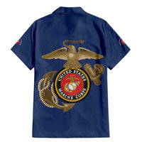 Montford Point Marines Family Matching Mermaid Dress and Hawaiian Shirt The Right To Fight - Blue - Wonder Print Shop