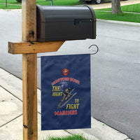 Montford Point Marines Garden Flag The Right To Fight - Blue - Wonder Print Shop