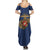 Montford Point Marines Summer Maxi Dress The Right To Fight - Blue - Wonder Print Shop