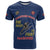 Montford Point Marines T Shirt The Right To Fight - Blue - Wonder Print Shop