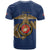 Montford Point Marines T Shirt The Right To Fight - Blue - Wonder Print Shop
