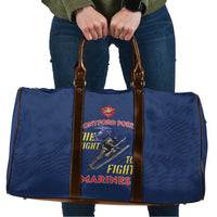 Montford Point Marines Travel Bag The Right To Fight - Blue - Wonder Print Shop