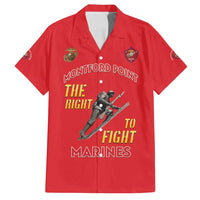 Montford Point Marines Family Matching Tank Maxi Dress and Hawaiian Shirt The Right To Fight - Red - Wonder Print Shop