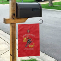 Montford Point Marines Garden Flag The Right To Fight - Red - Wonder Print Shop