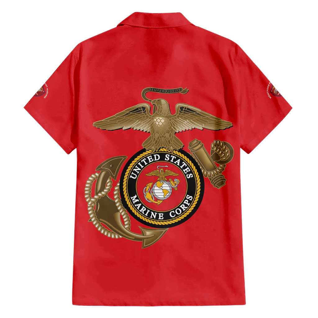 Montford Point Marines Hawaiian Shirt The Right To Fight - Red - Wonder Print Shop
