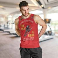 Montford Point Marines Men Tank Top The Right To Fight - Red - Wonder Print Shop