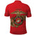 Montford Point Marines Polo Shirt The Right To Fight - Red - Wonder Print Shop
