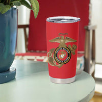 Montford Point Marines Tumbler Cup The Right To Fight - Red - Wonder Print Shop